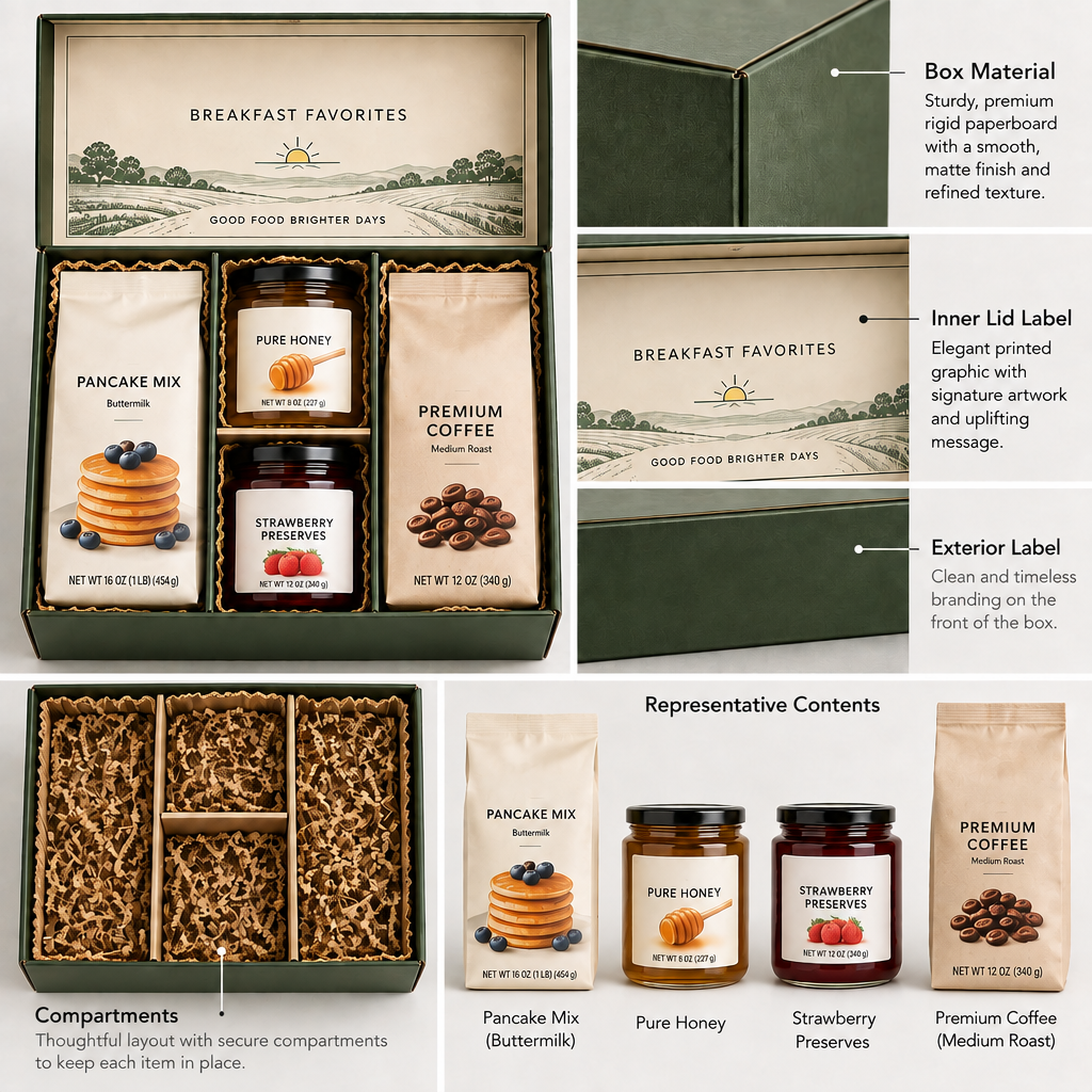 VEMQARO™ Breakfast Favorites Gift Basket image 6