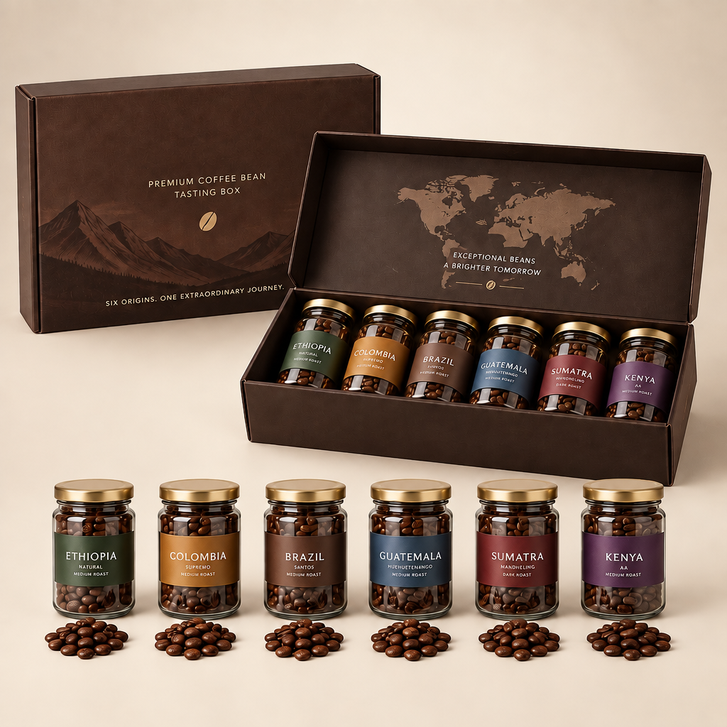 VEMQARO™ Premium Coffee Bean Tasting Box primary image