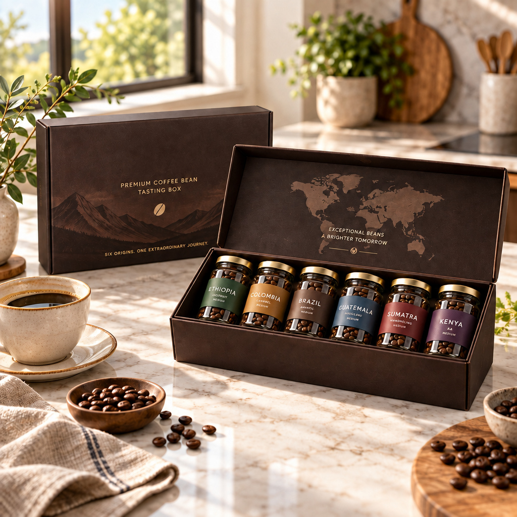 VEMQARO™ Premium Coffee Bean Tasting Box image 2