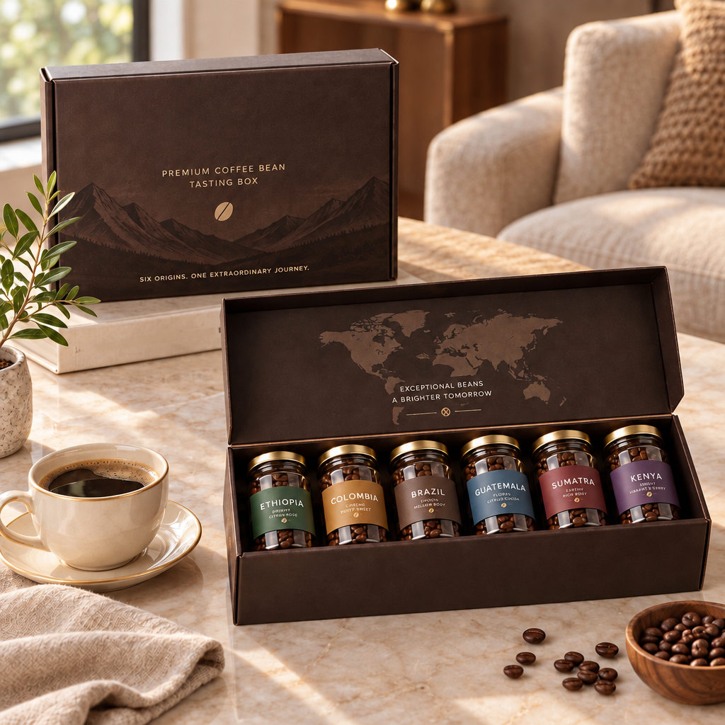 VEMQARO™ Premium Coffee Bean Tasting Box image 5