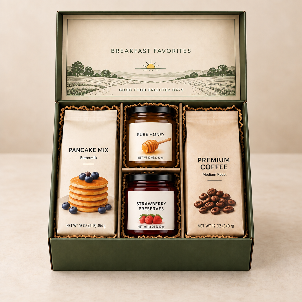 VEMQARO™ Breakfast Favorites Gift Basket primary image